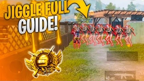 Jiggle Movement Guide/ Tutorial ( Tips And Tricks ) PUBG MOBILE