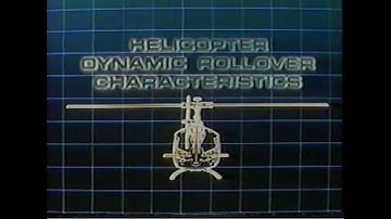 Helicopter dynamic: Rollover characteristics
