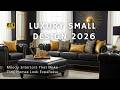 Dark Luxury Small Space Design 2026 | Moody Interiors That Make Tiny Homes Look Expensive