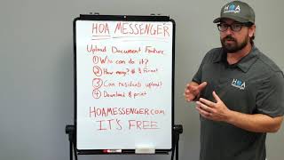 HOA Messenger - Document Storage & Sharing Features screenshot 4