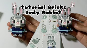 tutorial Bricks Judy Rabbit from Zootopia 🐰 | 030 | building blocks | mini lego