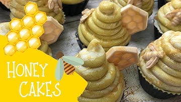 Making Of Honey Cakes Cold Process Soap Cupcakes | 🐝 GYPSYFAE CREATIONS