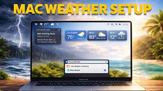 Weather on Mac Actually Makes Sense Now screenshot 5