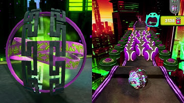 Going Balls Vs Reverse Balls Fast Run Gameplay - 279