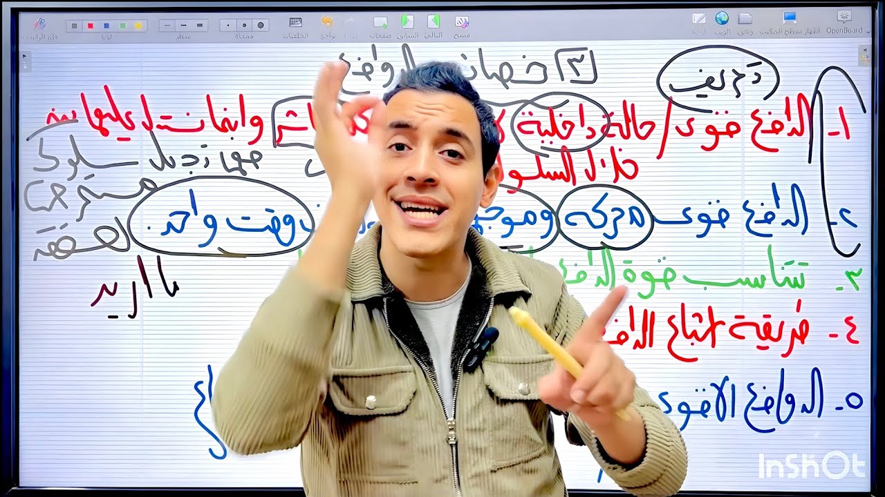 دوافع السلوك الإنساني | علم نفس تانيه ثانوي تيرم أول ٢٠٢٥ | مستر عبدالرحمن محمود ( الدوافع ).