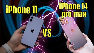 iPhone 11 vs iPhone 14 Pro Max Speed Test