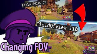 How to change your FOV in PVZGW2 PC