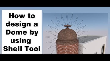 Archicad Tutorial: Modeling a Dome with the Shell Tool (Uko wakora Dome ukoresheje Shell Tool)