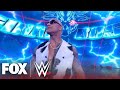 The Rock S Final Entrance On Raw Before WrestleMania Match Vs Cody Rhodes Seth Rollins