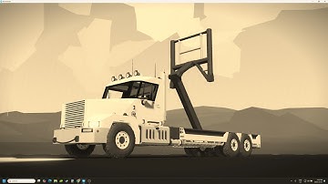 Trojan Montrose Ajax Self-Loading Container Truck In Stormworks