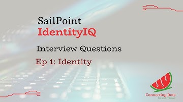Ep 1: Identity | SailPoint IdentityIQ | Interview Questions