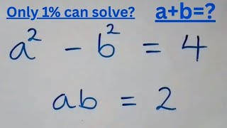 Only a genius can solve this Algebra equation | Math Olympiad Mathematics 