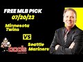 MLB Picks and Predictions - Minnesota Twins vs Seattle Mariners, 7/20/23 Free Best Bets & Odds