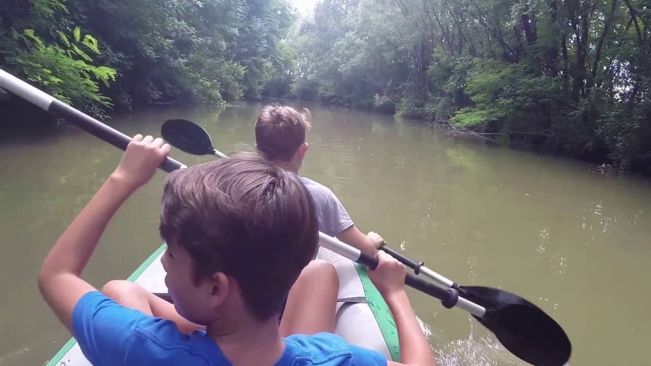 Kanufahrt auf der Pinka von Deutsch-Schützen nach Bildein mit Sevylor Adventure plus