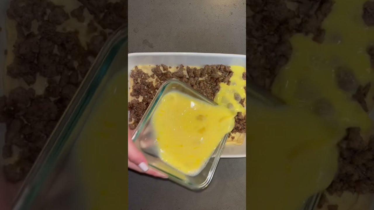 Easy 5 Ingredient Breakfast Casserole