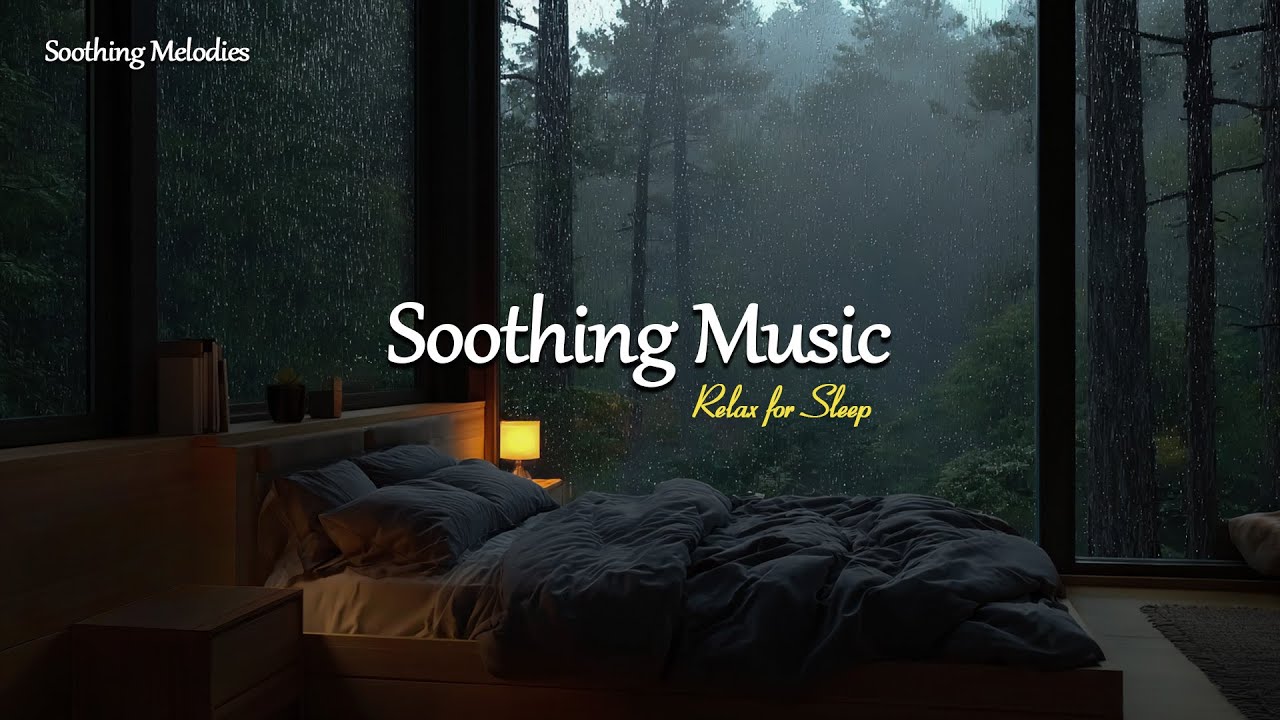 Relaxing Music & Rain Ambience for Peaceful Sleep – Drift Into Calm 🌧️