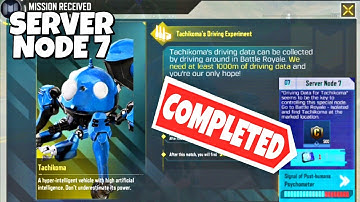 NODE 7: TACHIKOMA DRIVING TEST MISSION HOW TO COMPLETE TACHIKOMA IN COD MOBILE TOGUSA