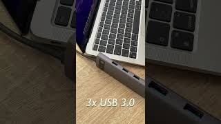 TANI HUB USB-C Baseus 8in1 #shorts #tech #baseus