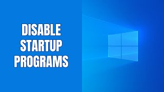 how to disable startup programs in windows 11 (step by step)