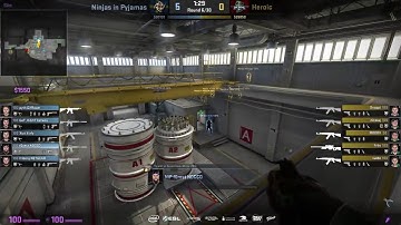 CS GO   Heroic vs NiP Nuke   Group B   IEM Oakland 2016