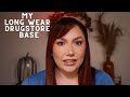 My Long Wear DRUGSTORE Base Routine **9hr wear test**