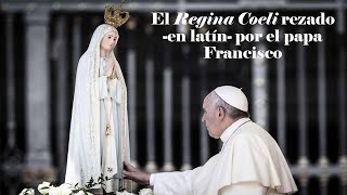 Rezo del &quot;Regina Coeli&quot; con el papa Francisco