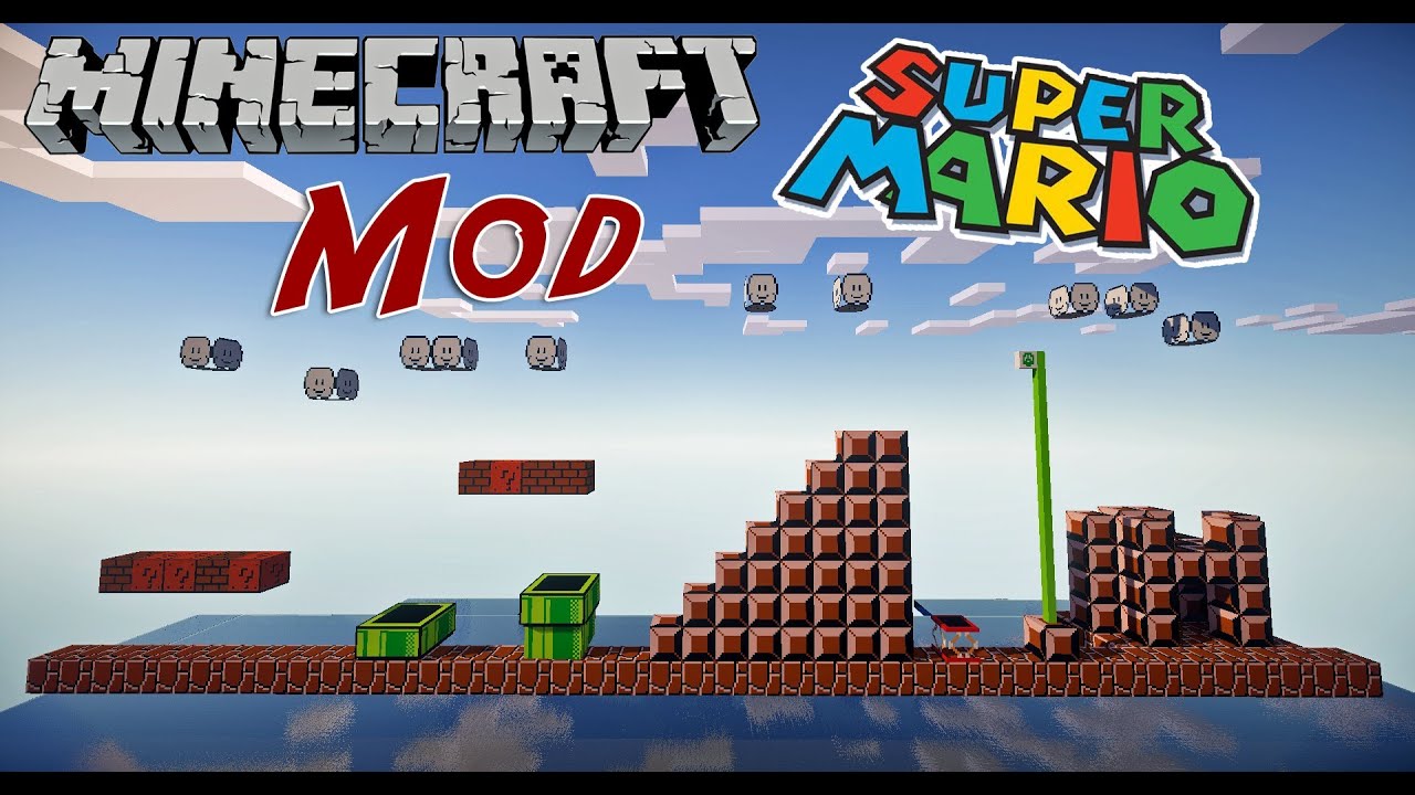 Der Super Mario Mod - Minecraft Mod Review - YouTube