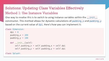 How to Change Class Variable Values from Within a Class in Python