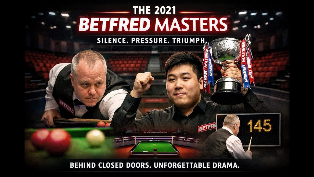 No Crowd. No Noise. One Champion — The Story of the 2021 Masters Snooker