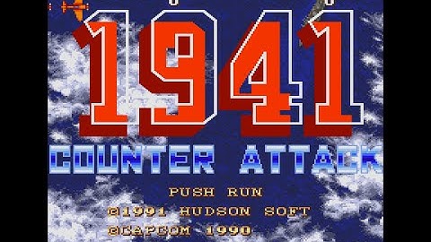 1941 - Attract Mode (PC Engine SuperGrafx)