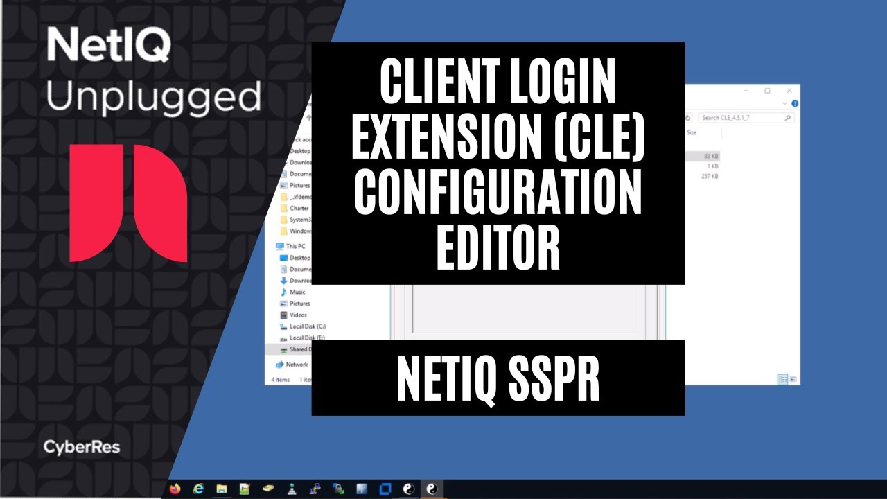 Client Login Extension (CLE) configuration editor