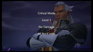 Kingdom Hearts 3 - Data Ansem (Critical Mode Lv1/No Dmg/All Pro Codes/Heavy Restrictions)
