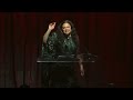 Michelle Buteau closes out the 75th Annual Writers Guild Awards New York Ceremony.