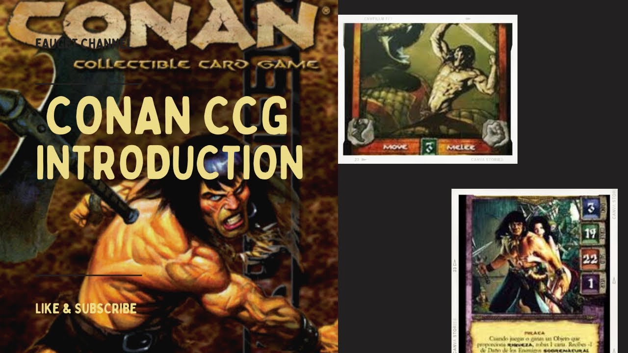 Conan CCG Pack Opening and Introduction!