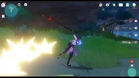 All 5star spear charged attack animation