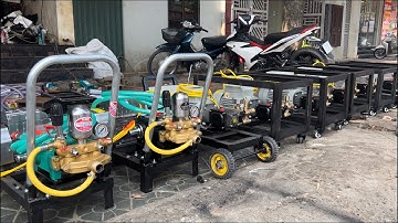 QUÊN SẦU VỚI DÀN MÁY RỬA XE CAO ÁP -ÁP LỰC DŨNG RÂU ĐIỆN MÁY RÁP CHO KHÁCH HÀNG