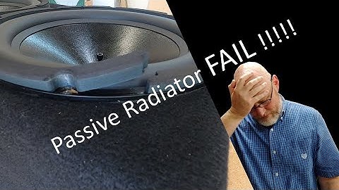 Subwoofer Fail Passive Radiator Fail