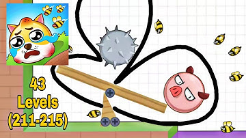 Save the Doge  -  Part 43 levels 211 to 215  Gameplay Walkthrough  ARMA (iOS & Android)