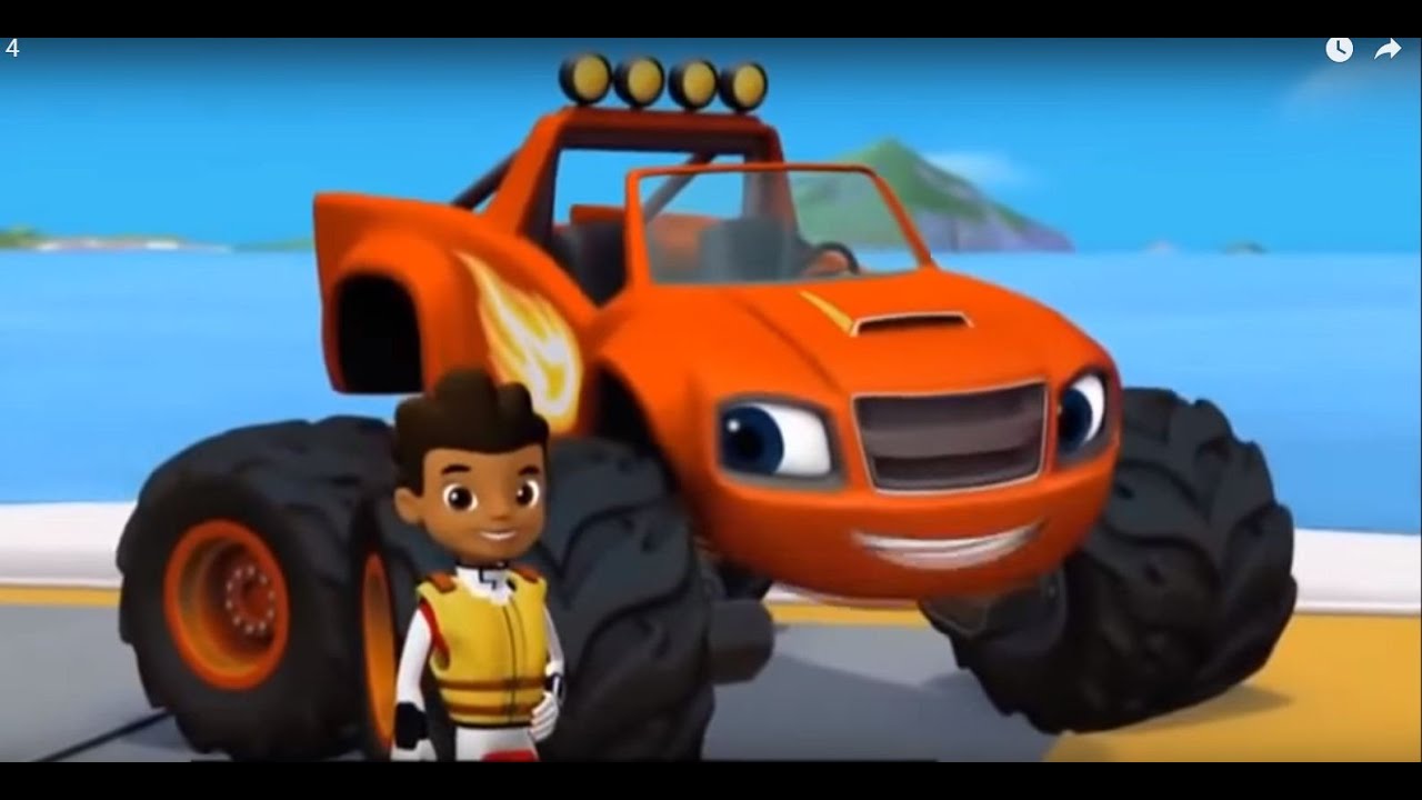 Blaze and the Monster Machines Trouble Truck Wash//BLAZE full Season 02