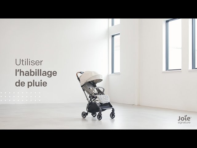 Habillage pluie pour poussette double caboose Joovy