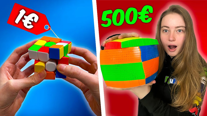 Cubi di Rubik più COSTOSI VS meno COSTOSI della mia COLLEZIONE