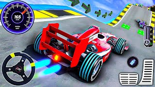 Crazy Formula Car Racing Stunts 3D - Impossible Mega Ramp GT Car 3D - Android Gameplay screenshot 4