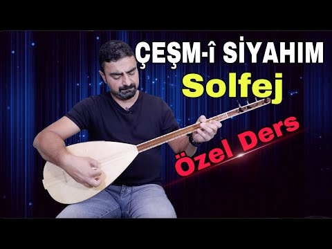 Çeşm-î Siyahım/kısa sap bağlama/solfej/nasıl çalınır? #bağlamadersi #solfej #saz #özelders