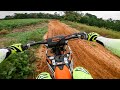 How to Ride a 2 Stroke - Wide Open KTM 250 SX