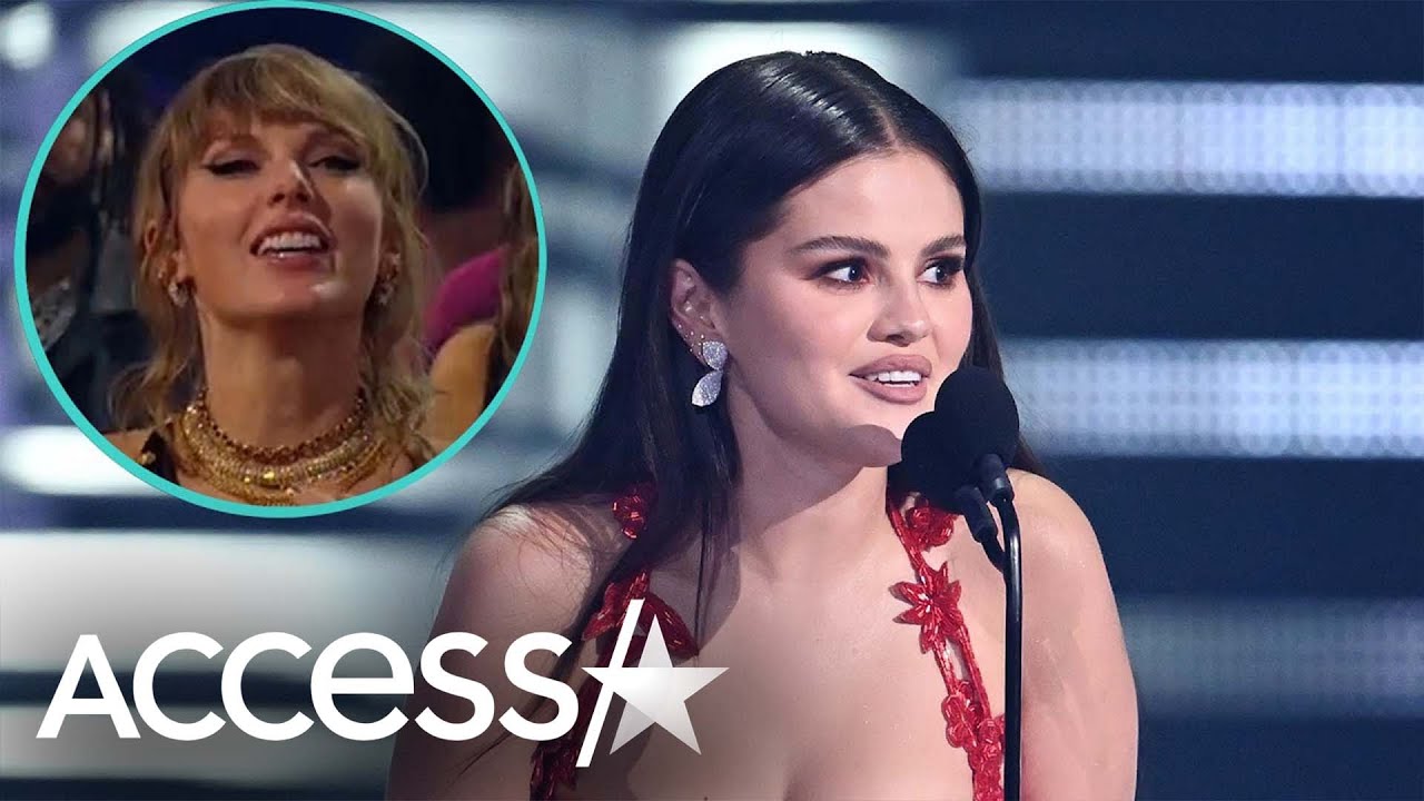 ⁣Selena Gomez Gets Support From Taylor Swift During 2023 MTV VMAs Acceptance Speech