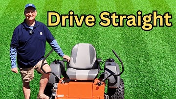 My Zero Turn Was Drifting.  Steering and Tracking Adjustments in Seconds!