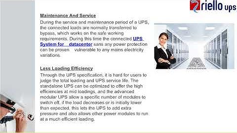 Benefits and pitfalls of Modular UPS systems against Standalone UPS systems