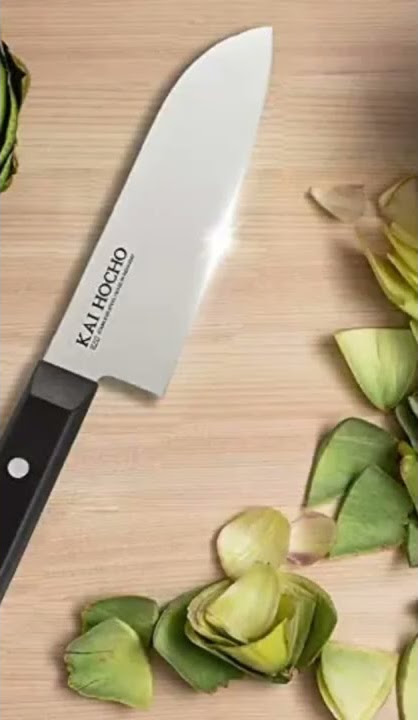 Kai Gift Box Premium Chef Hocho Knife 18.7 cm - Blade, Santoku Big Knife 17.2 cm - Blade #shorts