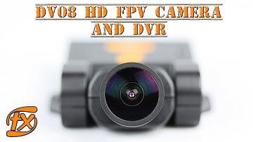 FX DV08 HD FPV CAMERA/DVR - Runcam2 comparison with latency and low light test (25g)