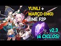 [MoC 12] Yunli + Março IMG, Time F2P - 4 Ciclos (v2.3)